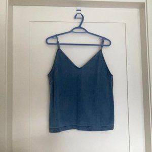 Aritzia Wilfred Free Demin Tank